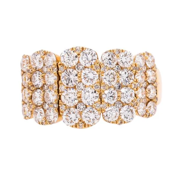 Antique Cluster Style Diamond Fashion Ring Image 2 LeeBrant Jewelry & Watch Co Sandy Springs, GA