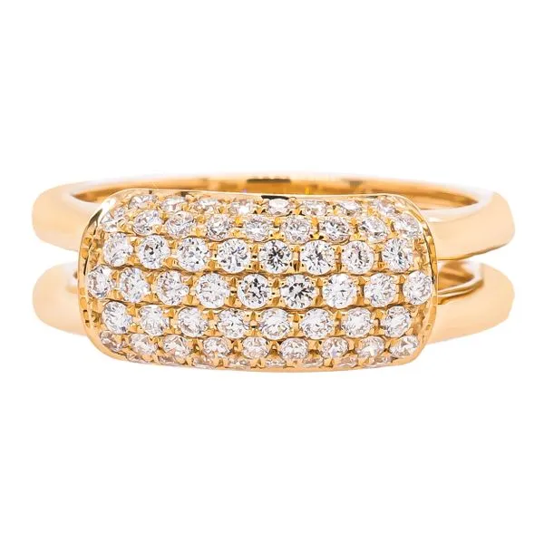 18K Yellow Gold Half Karat Yellow Gold Diamond Fashion Ring LeeBrant Jewelry & Watch Co Sandy Springs, GA