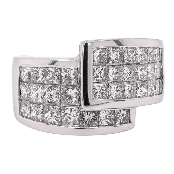 18K White Gold Princess Cut Diamond Ring | 2.70 CTW G/SI Diamonds LeeBrant Jewelry & Watch Co Sandy Springs, GA