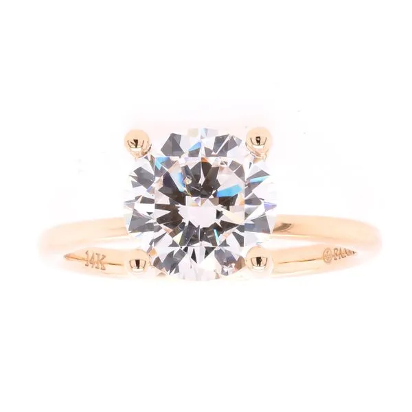 14K White Gold Semi-Mount 5 Stone Strong and Striking Diamond Engagement Ring LeeBrant Jewelry & Watch Co Sandy Springs, GA