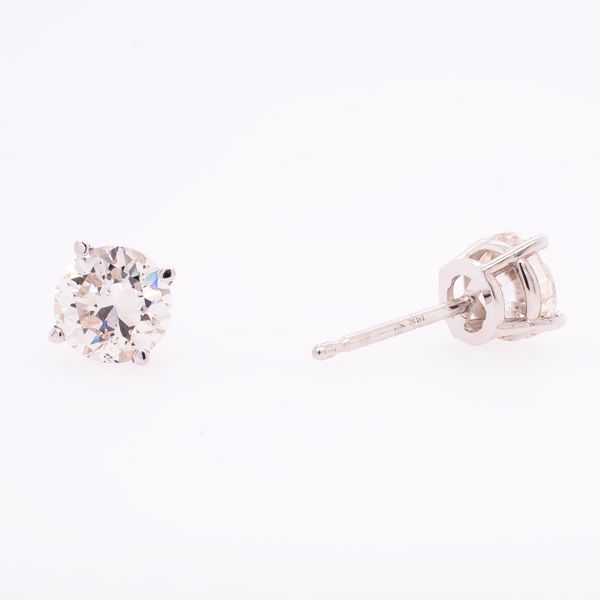 14K White Gold Diamond Stud Earrings 1.25CT LeeBrant Jewelry & Watch Co Sandy Springs, GA