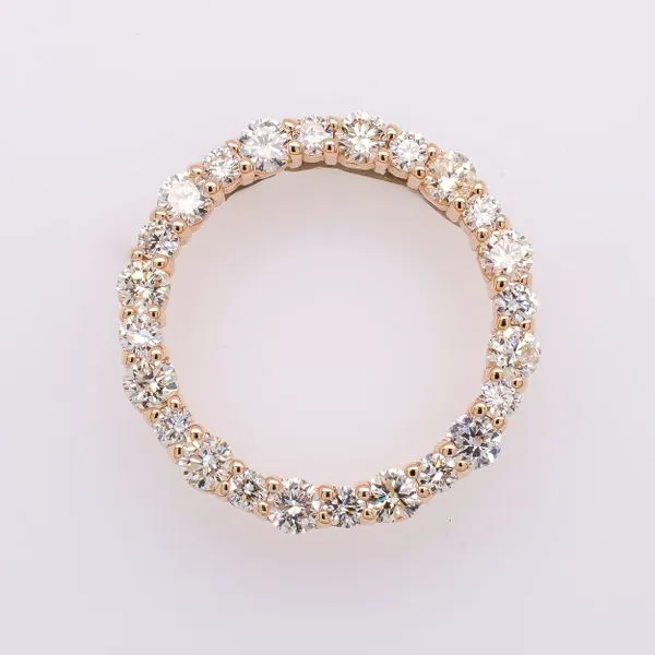 14K Yellow Gold Circle of Love Diamond Pendant LeeBrant Jewelry & Watch Co Sandy Springs, GA