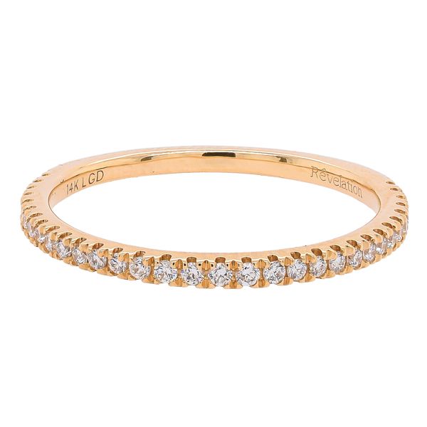 14K Yellow Gold Lab Diamond Wedding Band LeeBrant Jewelry & Watch Co Sandy Springs, GA
