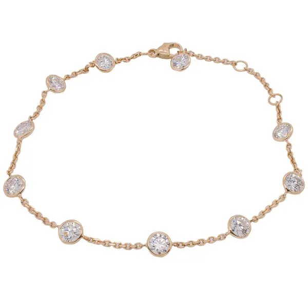 14K Yellow Gold Lab Diamond By the Yard Bracelet 2CTW LeeBrant Jewelry & Watch Co Sandy Springs, GA