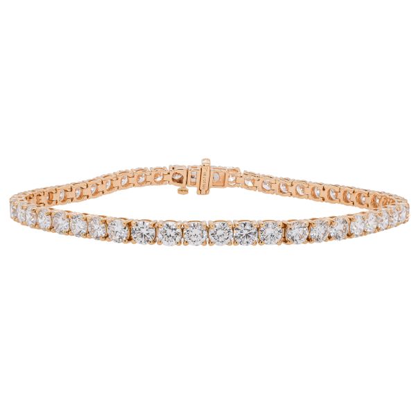 14K Yellow Gold Lab Diamond Tennis Bracelet 7CTW LeeBrant Jewelry & Watch Co Sandy Springs, GA