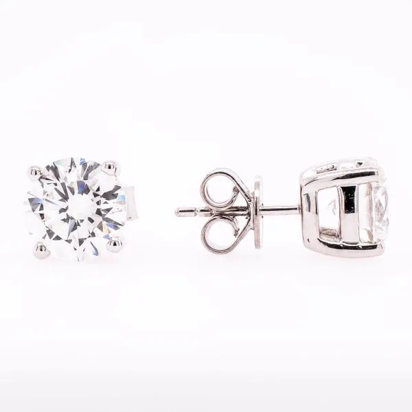 14K White Gold Lab Diamond 1.5CT each Stud Earrings LeeBrant Jewelry & Watch Co Sandy Springs, GA