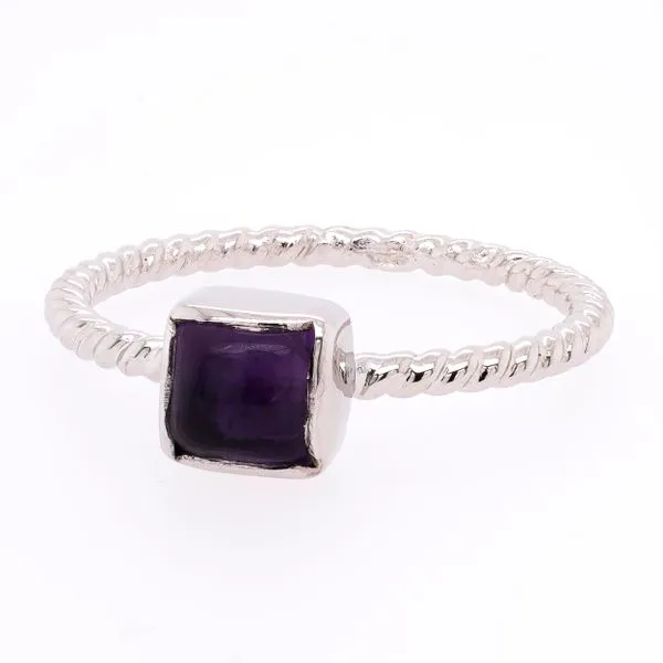 Sterling Silver Three Ring Stackable Gemstone Rings LeeBrant Jewelry & Watch Co Sandy Springs, GA
