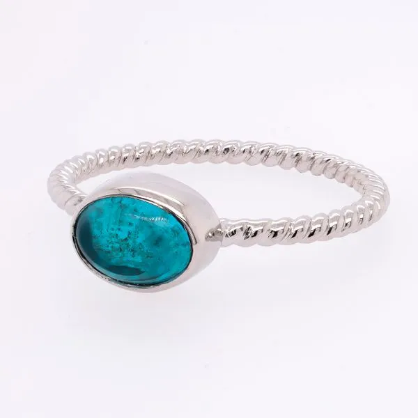 Sterling Silver Three Ring Stackable Gemstone Rings LeeBrant Jewelry & Watch Co Sandy Springs, GA