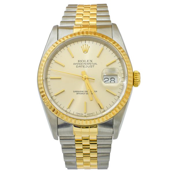 Rolex Datejust 36mm 16233 Stainless Steel and Yellow Gold Watch LeeBrant Jewelry & Watch Co Sandy Springs, GA
