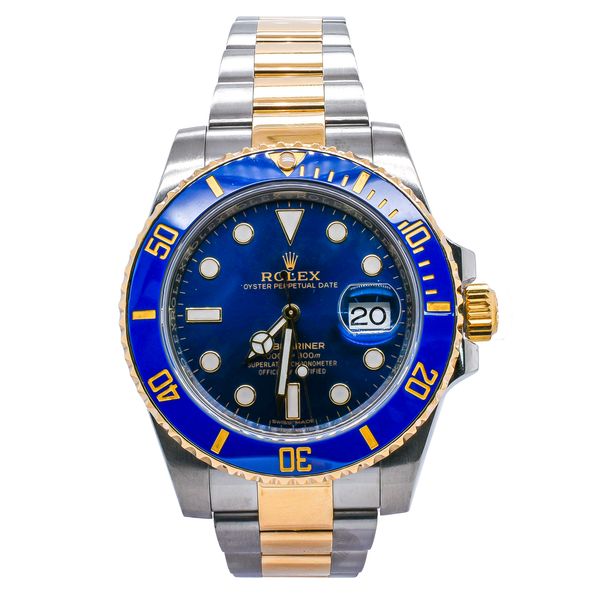 Rolex Submariner Date 'Bluesy'  40mm 116613LB Stainless Steel and Yellow Gold Watch LeeBrant Jewelry & Watch Co Sandy Springs, GA