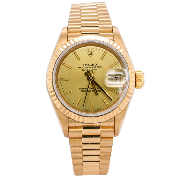 Rolex Lady-Datejust 26mm 69178 18kt Yellow Gold Watch LeeBrant Jewelry & Watch Co Sandy Springs, GA