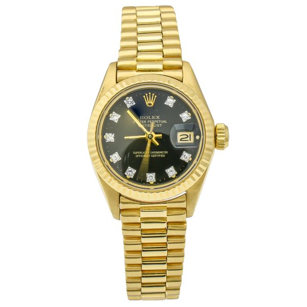Rolex Lady-Datejust 26mm 69178 18kt Yellow Gold Watch LeeBrant Jewelry & Watch Co Sandy Springs, GA