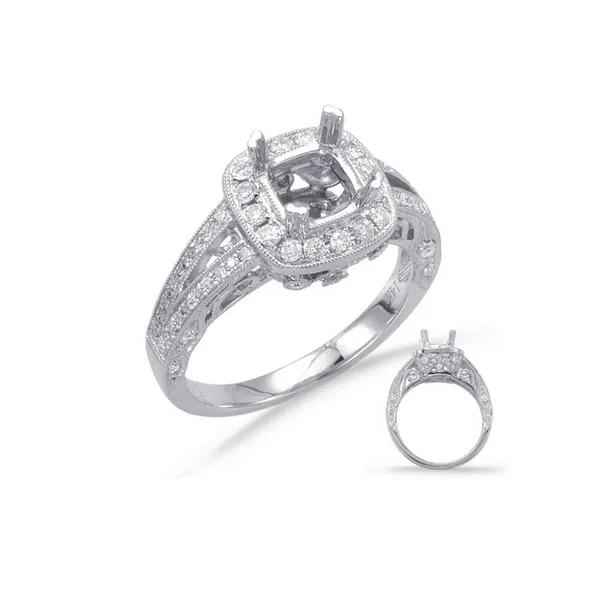 Diamond Halo Engagement Ring Legacy Diamond & Gems Sheridan, WY