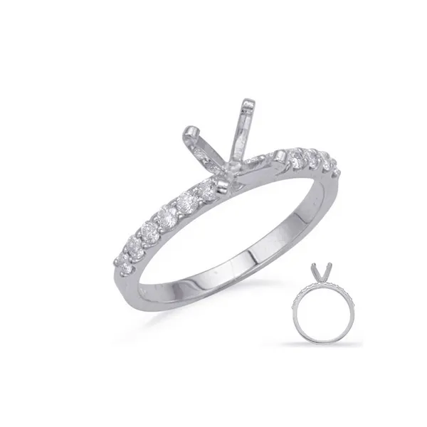 Diamond Prong Set Engagement Ring