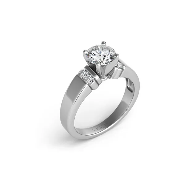 Diamond Channel Set Engagement Ring Legacy Diamond & Gems Sheridan, WY
