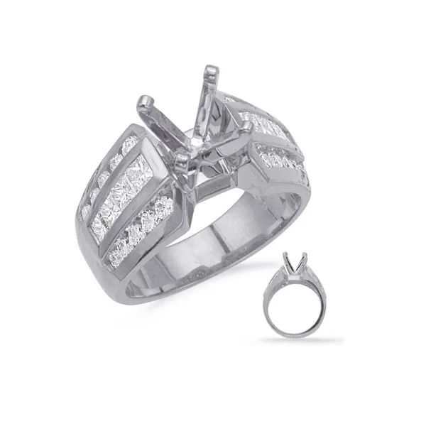 Diamond Channel Set Engagement Ring Legacy Diamond & Gems Sheridan, WY
