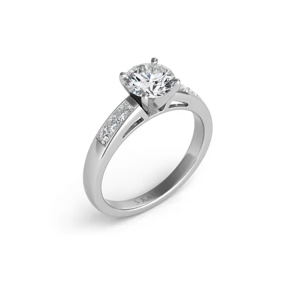 Diamond Channel Set Engagement Ring Legacy Diamond & Gems Sheridan, WY