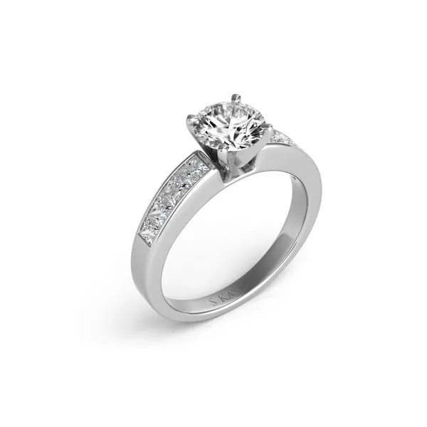 Diamond Channel Set Engagement Ring Legacy Diamond & Gems Sheridan, WY
