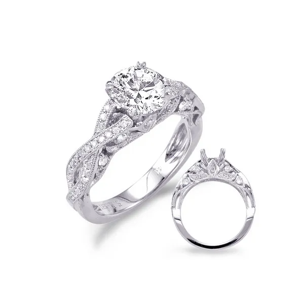 Diamond Engagement Ring with Milgrain Detail Legacy Diamond & Gems Sheridan, WY