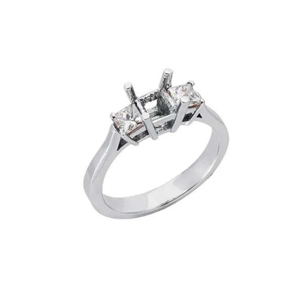 Diamond Prong Set 3-Stone Engagement Ring Legacy Diamond & Gems Sheridan, WY