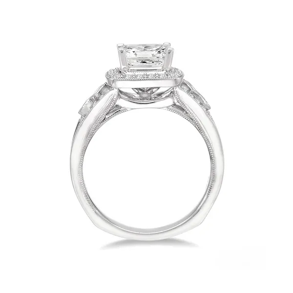 Diamond Halo Style Engagement Ring Image 2 Legacy Diamond & Gems Sheridan, WY