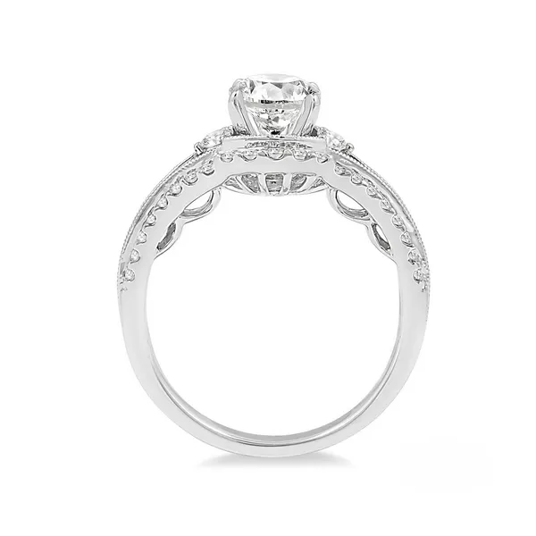 Diamond Prong Set Engagement Ring with Split Shank Image 2 Legacy Diamond & Gems Sheridan, WY