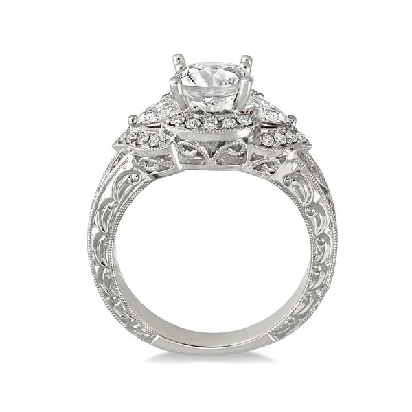 Diamond Halo Style Engagement Ring Image 2 Legacy Diamond & Gems Sheridan, WY