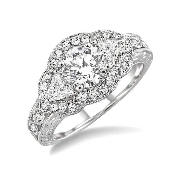 Diamond Halo Style Engagement Ring Legacy Diamond & Gems Sheridan, WY