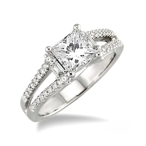 Diamond Engagement Ring with Split Shank Legacy Diamond & Gems Sheridan, WY