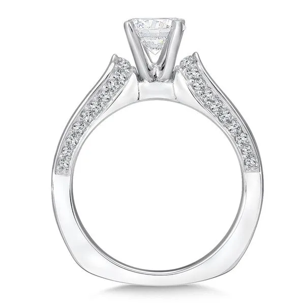 Diamond Engagement Ring in 14K White Gold Image 2 Legacy Diamond & Gems Sheridan, WY
