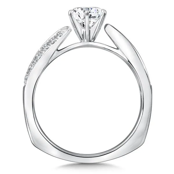 Diamond Pave' Set Engagement Ring Image 2 Legacy Diamond & Gems Sheridan, WY