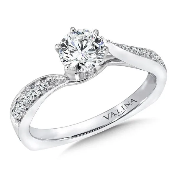 Diamond Pave' Set Engagement Ring Legacy Diamond & Gems Sheridan, WY