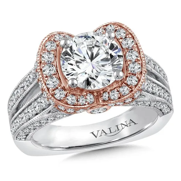Diamond Split Shank Engagement Ring Legacy Diamond & Gems Sheridan, WY