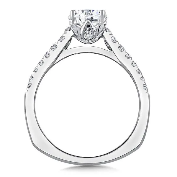 Diamond Prong Set Open Shank Engagement Ring Image 2 Legacy Diamond & Gems Sheridan, WY