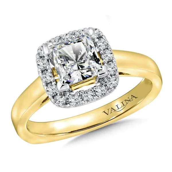 Square Diamond Halo Engagement Ring Legacy Diamond & Gems Sheridan, WY