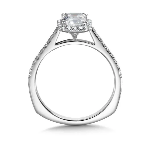 Diamond Prong Set Halo Engagement Ring Image 2 Legacy Diamond & Gems Sheridan, WY