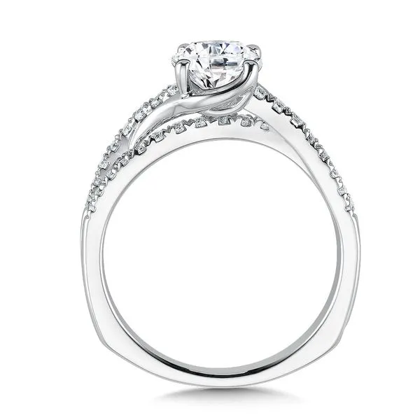Diamond Prong Set Split Shank Engagement Ring Image 2 Legacy Diamond & Gems Sheridan, WY