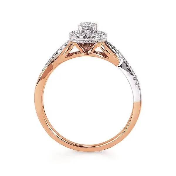 Diamond Prong Set Halo Engagement Ring Image 2 Legacy Diamond & Gems Sheridan, WY