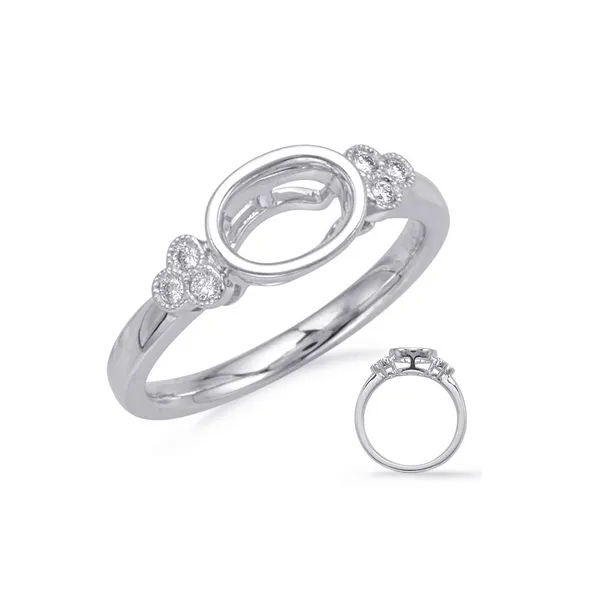 Diamond Oval Engagement Ring Legacy Diamond & Gems Sheridan, WY