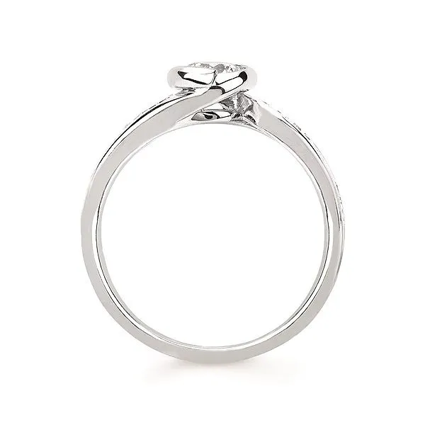 Bezel Set Engagement Ring Image 2 Legacy Diamond & Gems Sheridan, WY