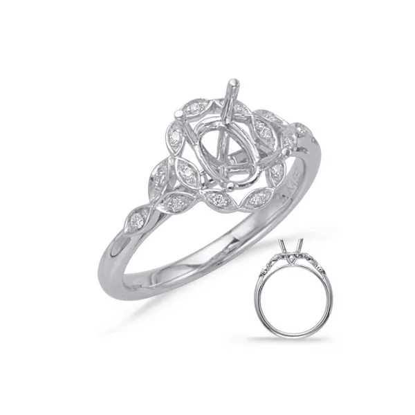 Diamond Halo Engagement Ring Legacy Diamond & Gems Sheridan, WY