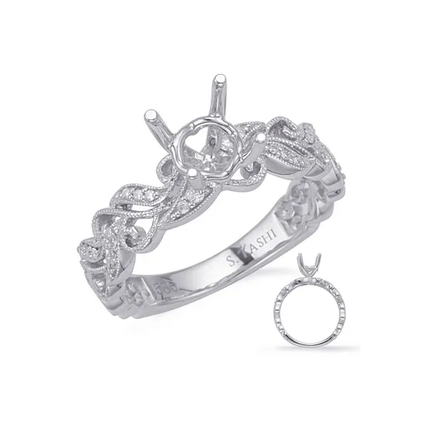 Diamond Prong Set Engagement Ring Legacy Diamond & Gems Sheridan, WY