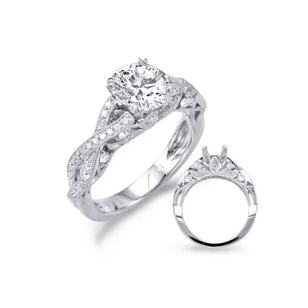 Diamond Engagement Ring with Milgrain Detail Legacy Diamond & Gems Sheridan, WY