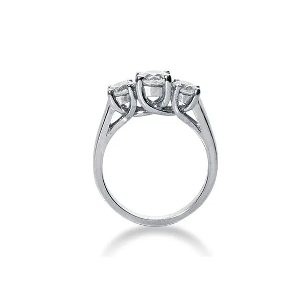 Diamond Prong Set Three Stone Engagement Ring Image 2 Legacy Diamond & Gems Sheridan, WY