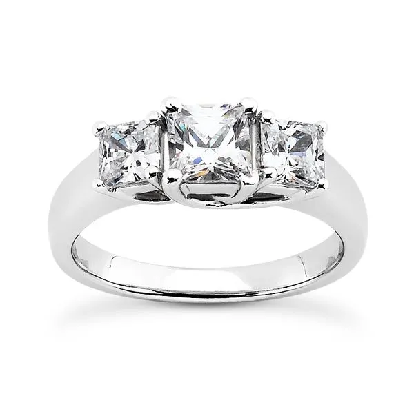 Prong Set Three Stone Engagement Ring Legacy Diamond & Gems Sheridan, WY
