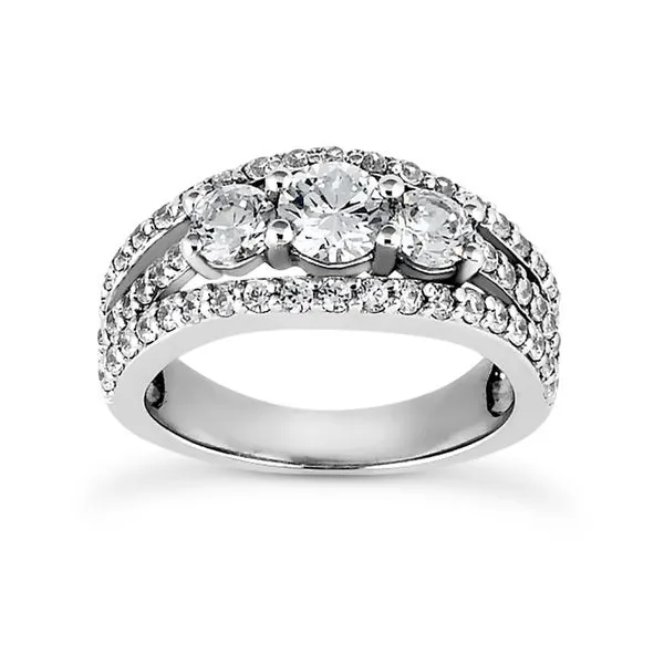3-Stone Style Diamond Engagement Ring Legacy Diamond & Gems Sheridan, WY