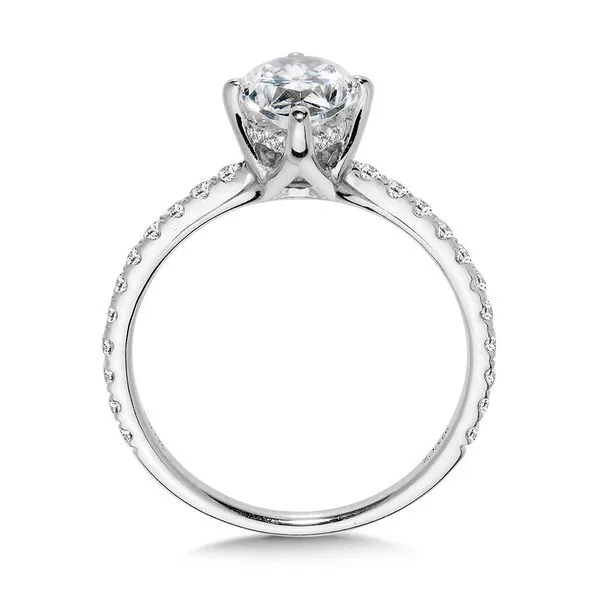 Pear Shape Diamond Hidden Halo Engagement Ring Image 2 Legacy Diamond & Gems Sheridan, WY