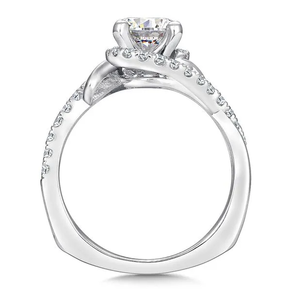 Diamond Bypass Style Engagement Ring Image 2 Legacy Diamond & Gems Sheridan, WY