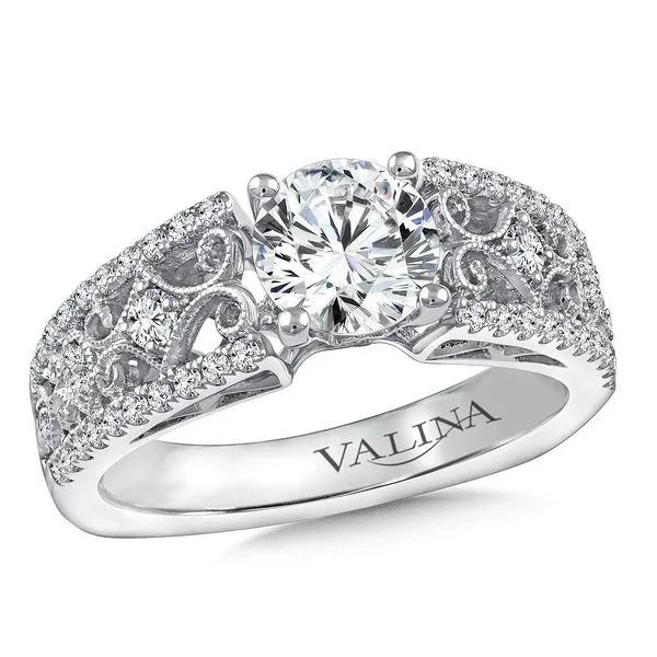 Diamond Engagement Ring with Milgrain Detail Legacy Diamond & Gems Sheridan, WY