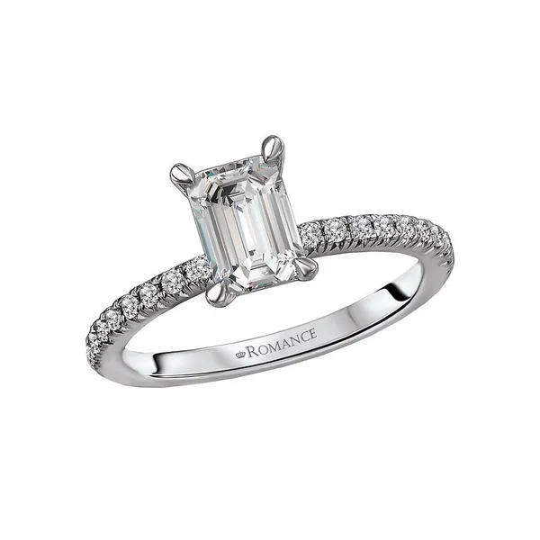 Romance Semi-Mount Diamond Engagement Ring similar item image